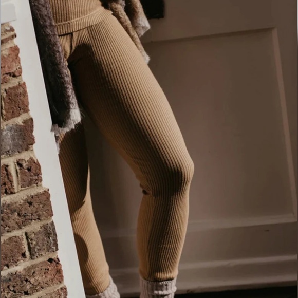 The simple folk ribbed legging - Picture 2 of 6